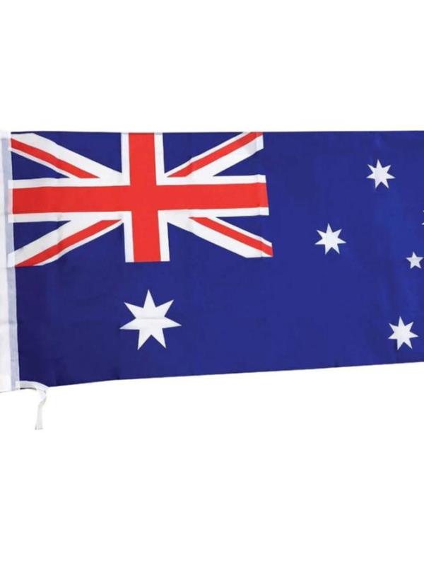 Novelty Australian flags are sold year-round at Woolies and BIG W, but a Woolworths Group spokesperson co<em></em>nfirmed no additio<em></em>nal merch would be sold in physical stores. NCA NewsWire