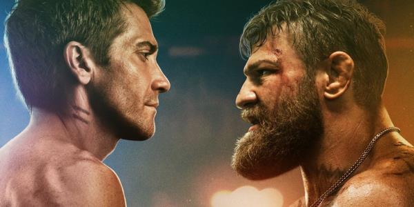 Jake Gyllenhaal and Co<em></em>nor McGregor face off in Road House.