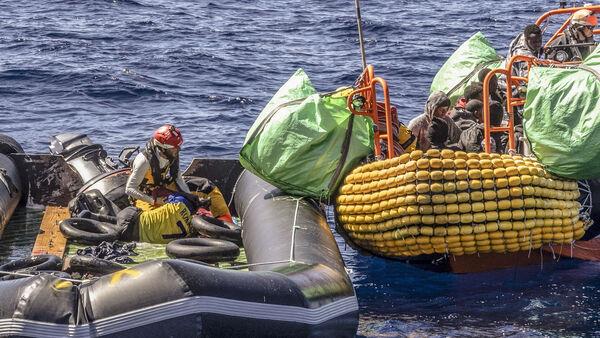 Mediterranean rescue survivors say 50 people died on trip from Libya – charity